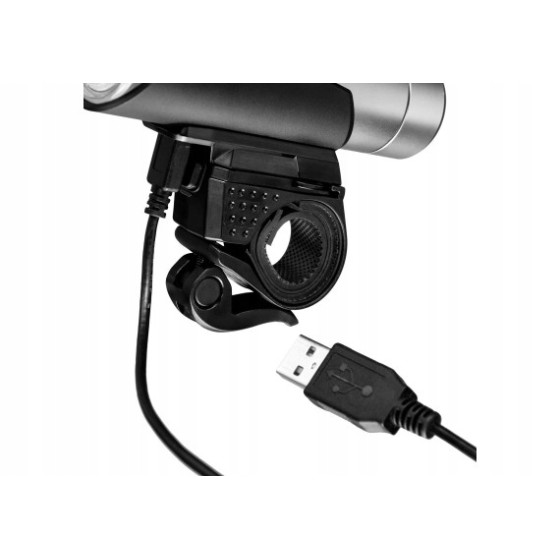 LAMPA ROWEROWA PRZEDNIA NOISE XTR 04, 712LM ŁADOWALNA - ABF0042.