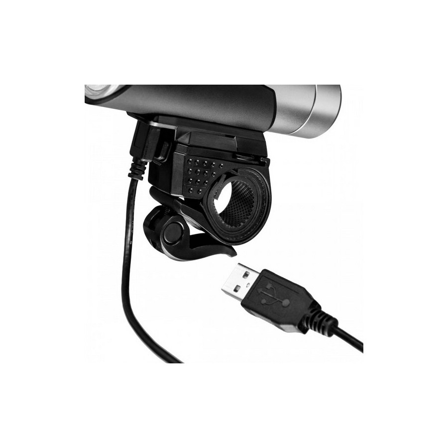 LAMPA ROWEROWA PRZEDNIA NOISE XTR 04, 712LM ŁADOWALNA - ABF0042.