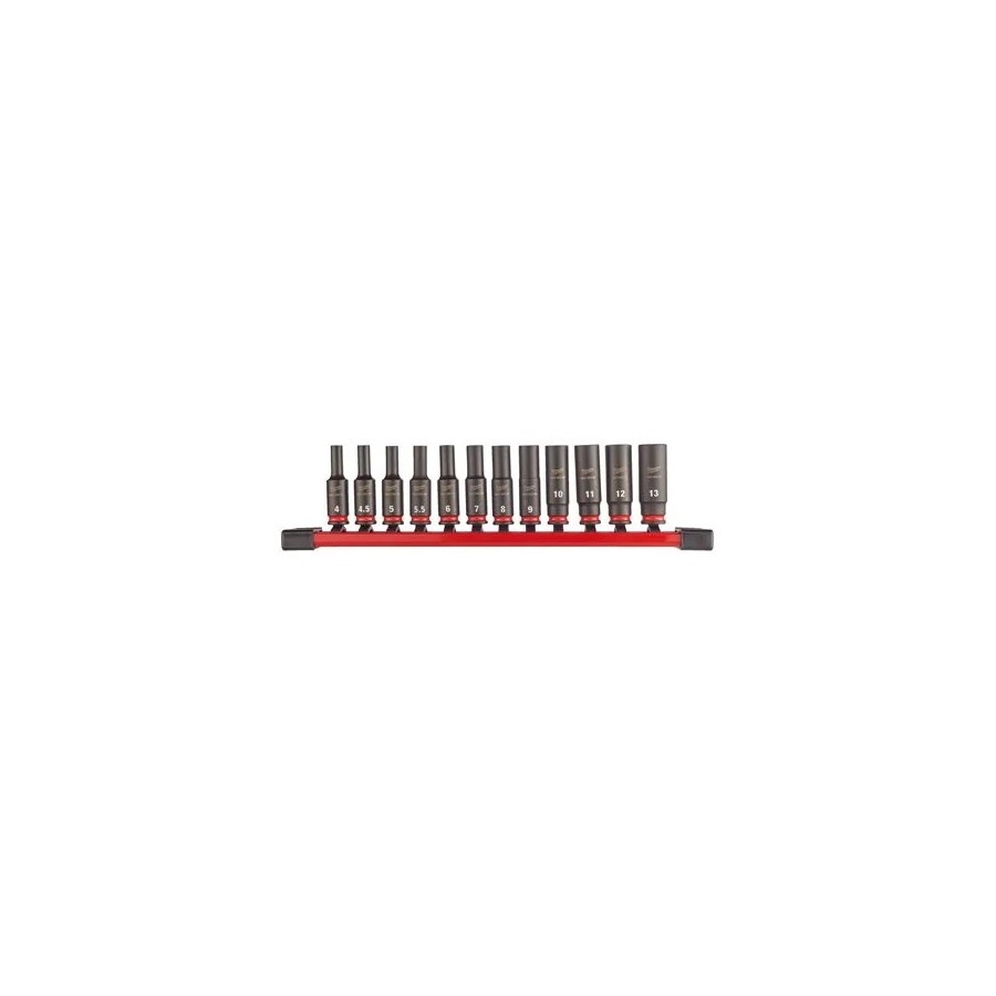 ZESTAW NASADEK UDAROWYCH SHOCKWAVE 1/4'' 12 EL. 