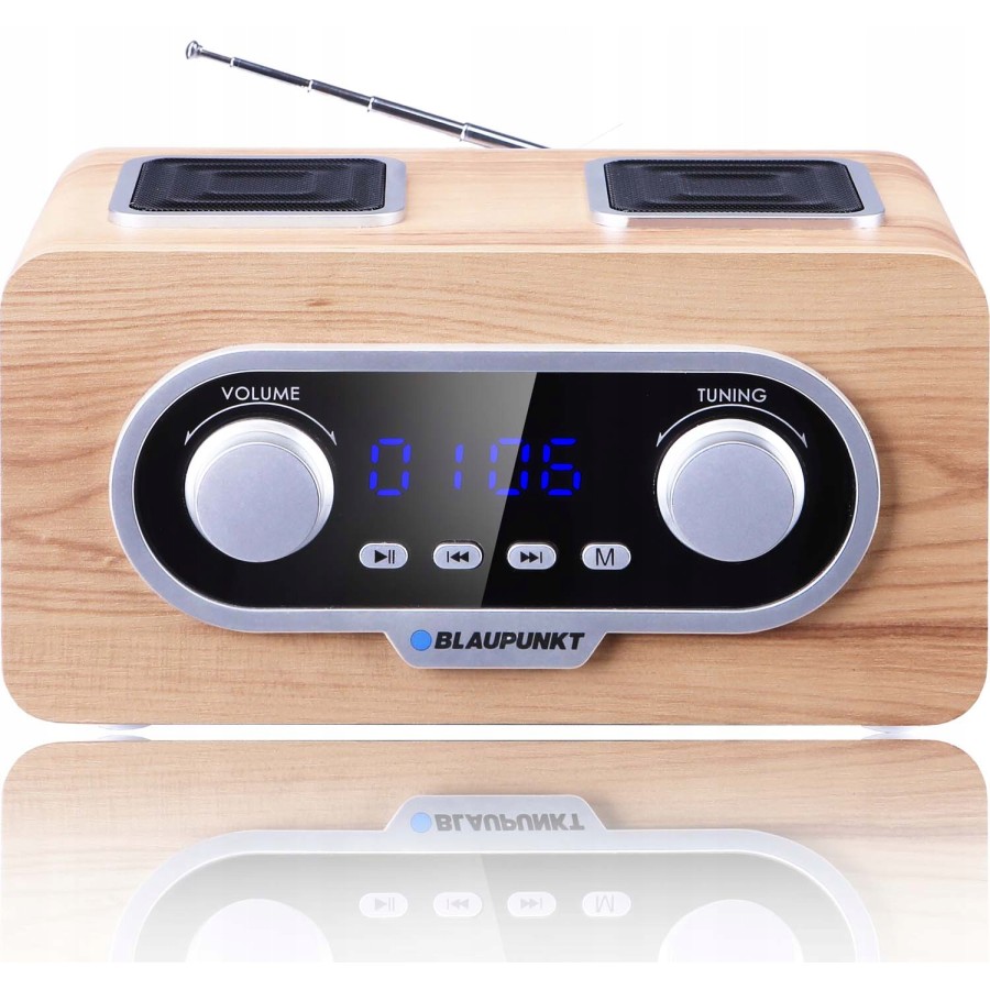 PRZENOŚNY RADIOODTWARZACZ FM/MP3/USB/AUX - PP5.2CR.