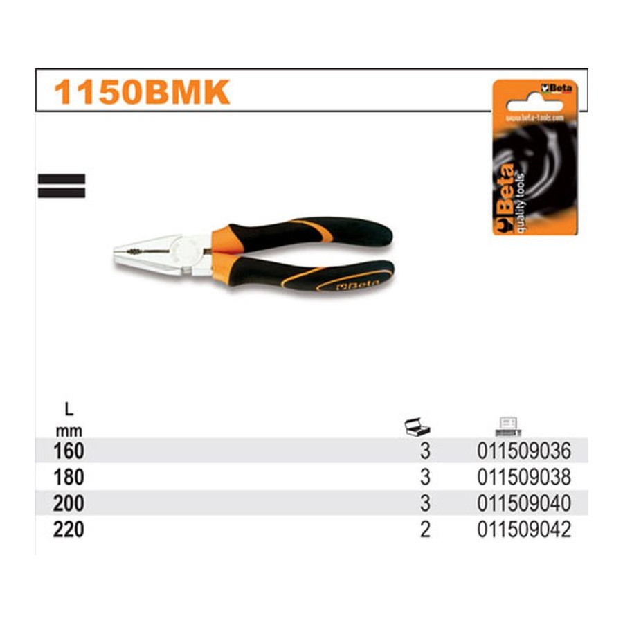 SZCZYPCE UNIWERSALNE QUALITY BM 180MM BLISTER 