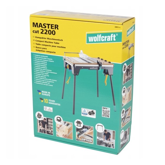 STÓŁ MASZYNOWO-ROBOCZY WOLFCRAFT MASTER CUT 2200 - WF6907000.