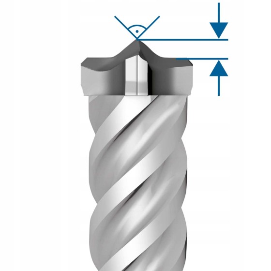 WIERTŁO DO MŁOTÓW SDS-MAX 8X 25*400/520MM 5 SZT. - 2608578706.