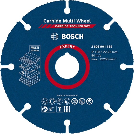 TARCZA UNIWERSALNA EXPERT CARBIDE MULTI WHEEL CMW 125*22MM 