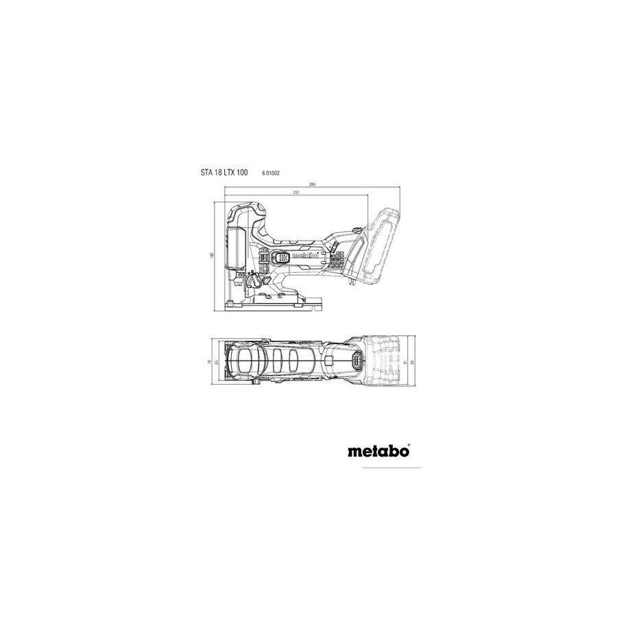 WYRZYNARKA AKUMULATOROWA STA 18 LTX 100 - 601002840.