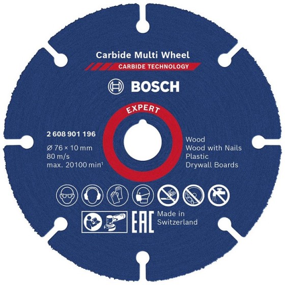 TARCZA UNIWERSALNA EXPERT CARBIDE MULTI WHEEL CMW 79*10MM 