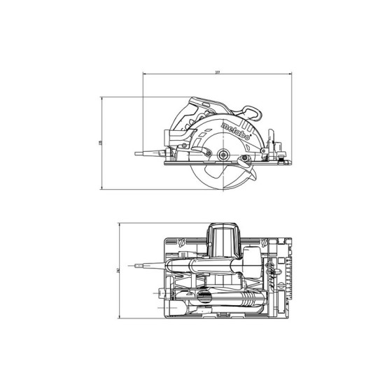 PILARKA TARCZOWA KS 55 FS 1200W - 600955000.