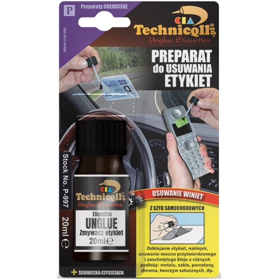 PREPARAT DO USUWANIA ETYKIET 20ML 