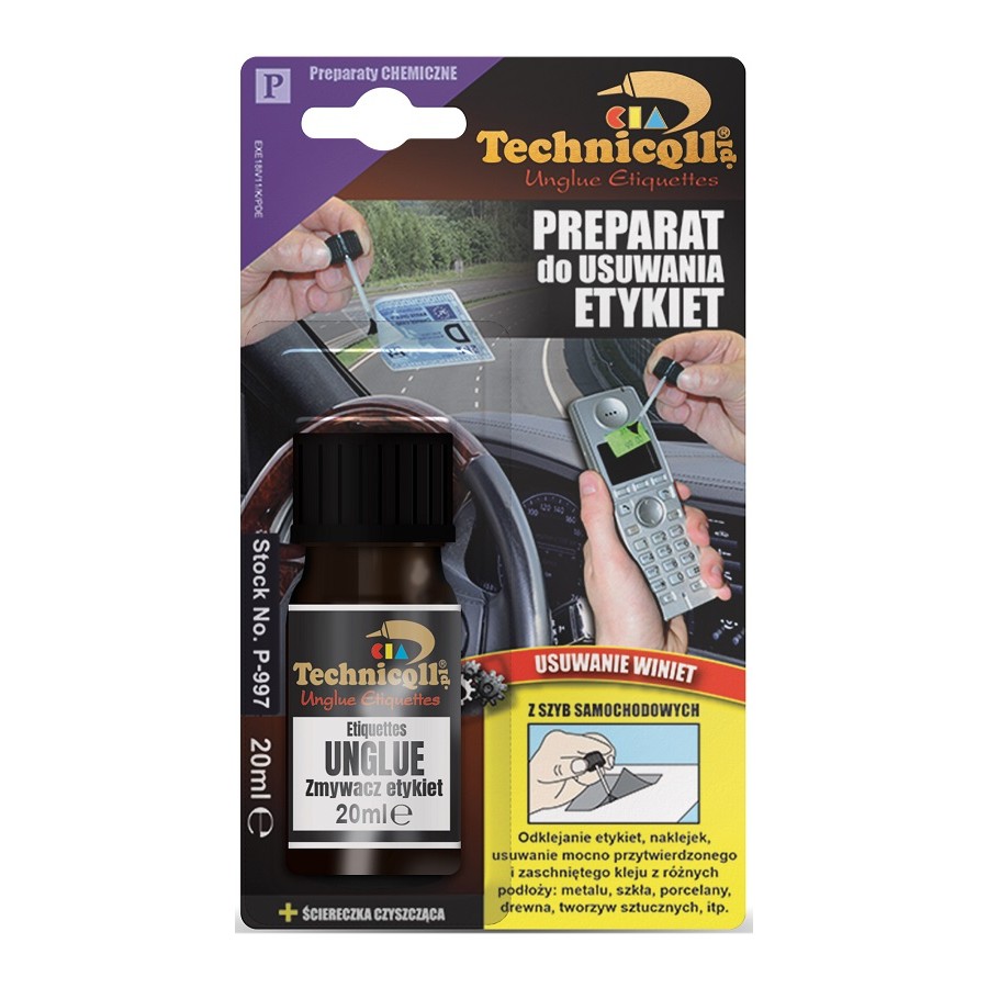 PREPARAT DO USUWANIA ETYKIET 20ML 