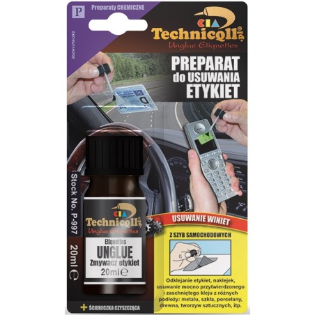 PREPARAT DO USUWANIA ETYKIET 20ML 