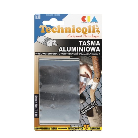 TAŚMA ALUMINIOWA-BANDAŻ DO TŁUMIKÓW 1.2M*50MM 