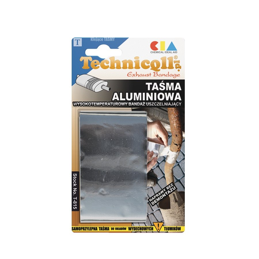 TAŚMA ALUMINIOWA-BANDAŻ DO TŁUMIKÓW 1.2M*50MM 