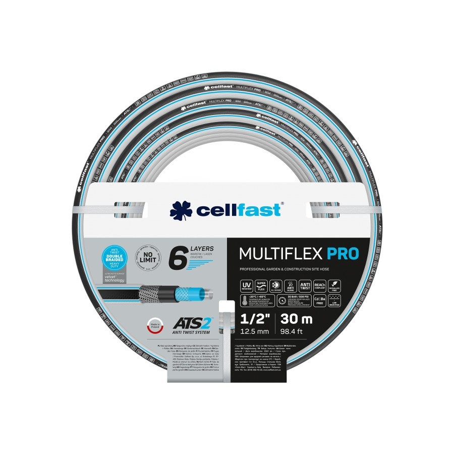 WĄŻ OGRODOWY MULTIFLEX ATS V 1/2' 30MB 