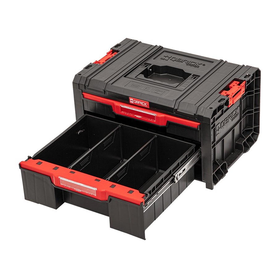 SKRZYNKA NARZĘDZIOWA QBRICK PRO DRAWER 2 TOOLBOX 2.0 BASIC - SKRQPROD2B2CZAPG01.