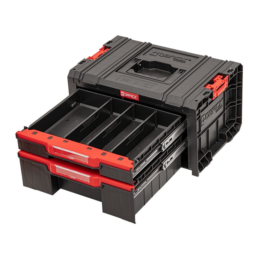 SKRZYNKA NARZĘDZIOWA QBRICK PRO DRAWER 2 TOOLBOX 2.0 BASIC - SKRQPROD2B2CZAPG01.