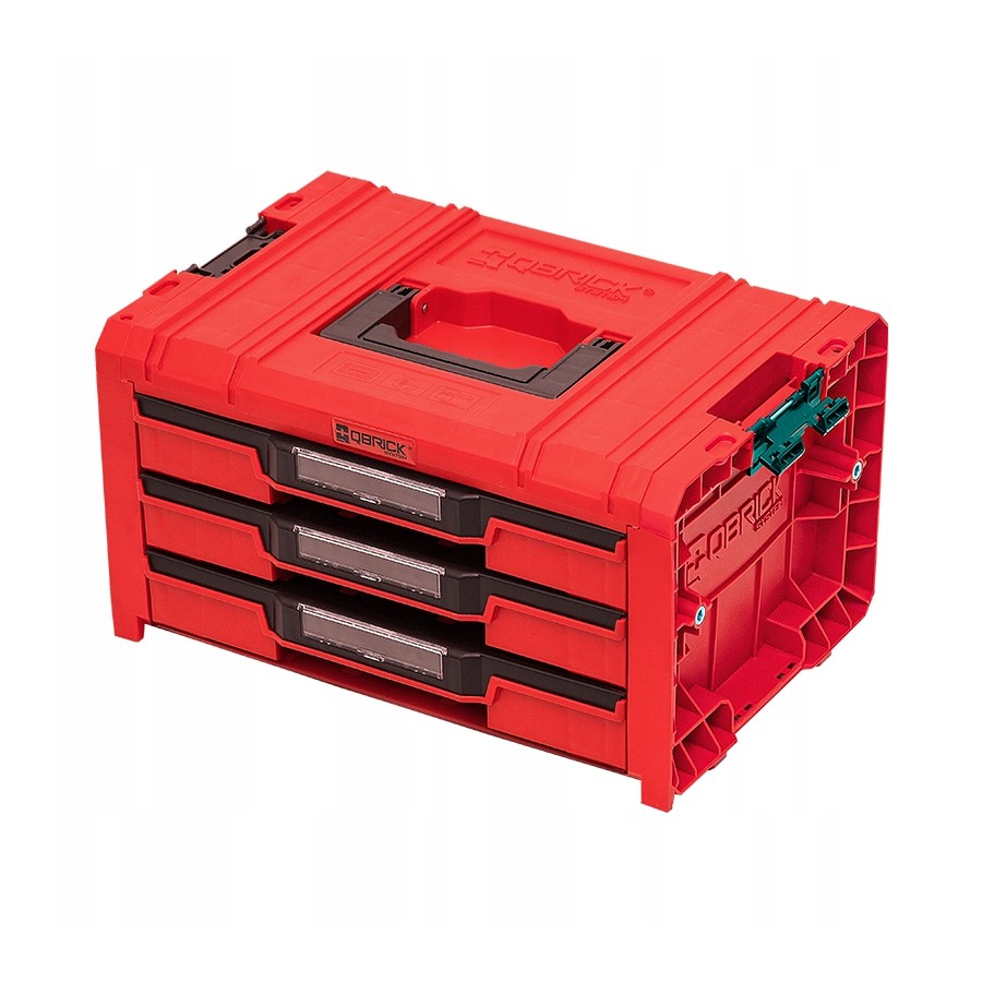 SKRZYNKA NARZĘDZIOWA QBRICK PRO DRAWER 3 TOOLBOX 2.0EXP.RED - SKRQPROD3E2CCZEPG01.