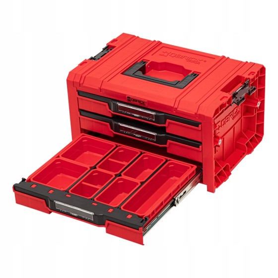 SKRZYNKA NARZĘDZIOWA QBRICK PRO DRAWER 3 TOOLBOX 2.0EXP.RED - SKRQPROD3E2CCZEPG01.