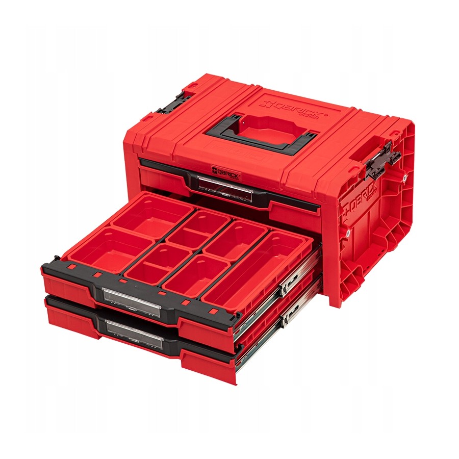 SKRZYNKA NARZĘDZIOWA QBRICK PRO DRAWER 3 TOOLBOX 2.0EXP.RED - SKRQPROD3E2CCZEPG01.