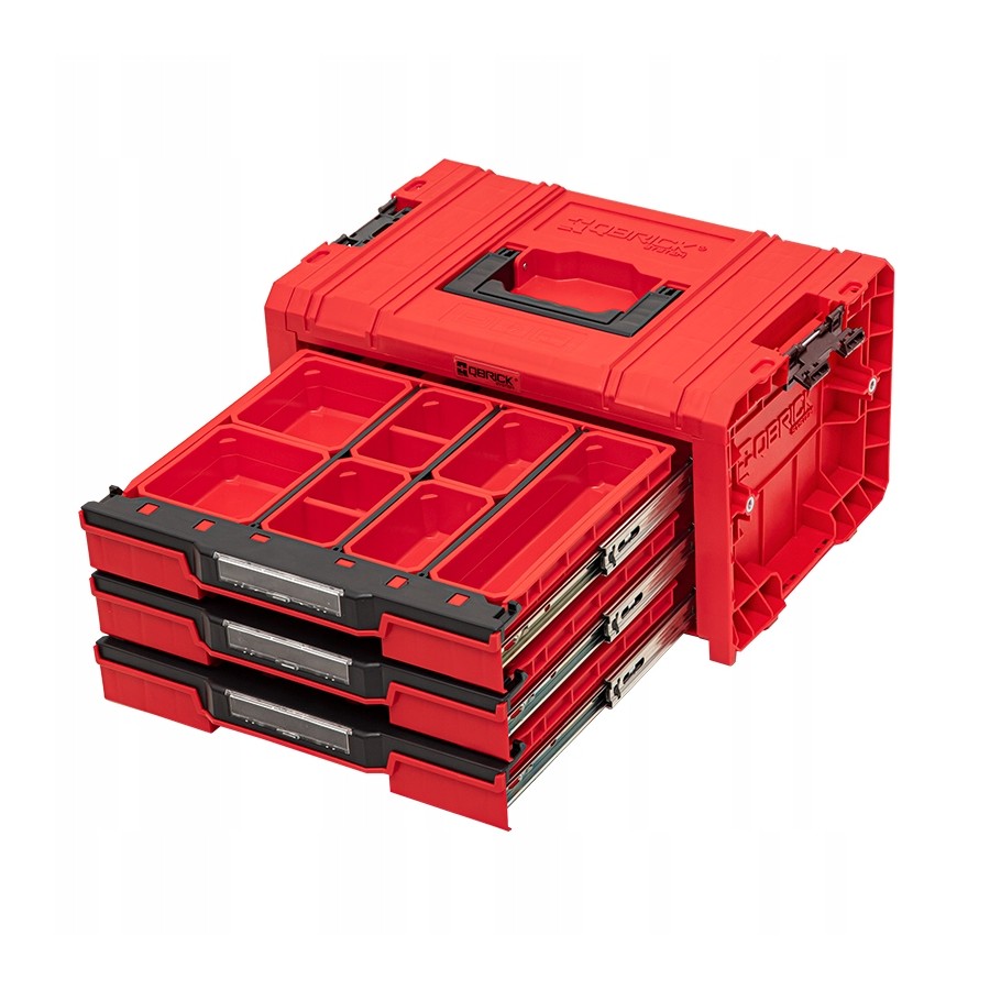 SKRZYNKA NARZĘDZIOWA QBRICK PRO DRAWER 3 TOOLBOX 2.0EXP.RED - SKRQPROD3E2CCZEPG01.