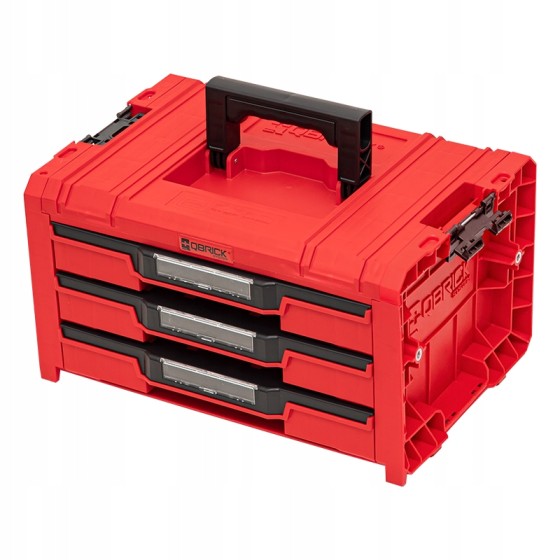 SKRZYNKA NARZĘDZIOWA QBRICK PRO DRAWER 3 TOOLBOX 2.0EXP.RED - SKRQPROD3E2CCZEPG01.