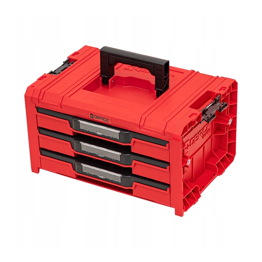 SKRZYNKA NARZĘDZIOWA QBRICK PRO DRAWER 3 TOOLBOX 2.0EXP.RED - SKRQPROD3E2CCZEPG01.