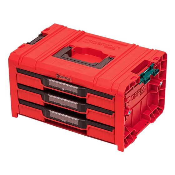 SKRZYNKA NARZĘDZIOWA QBRICK PRO DRAWER 3 TOOLBOX 2.0EXP.RED - SKRQPROD3E2CCZEPG01.