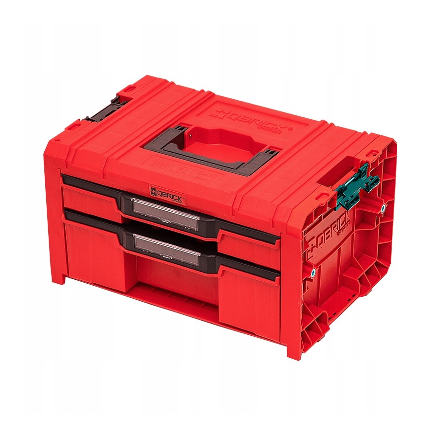 SKRZYNKA NARZĘDZIOWA QBRICK PRO DRAWER 2 TOOLBOX 2.0EXP.RED - SKRQPROD2E2CCZEPG01.