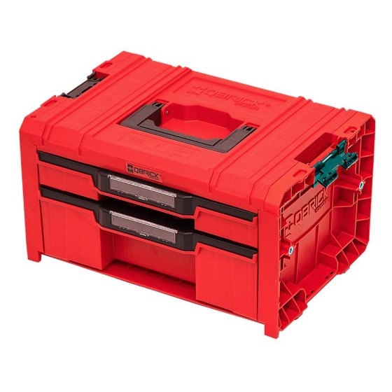 SKRZYNKA NARZĘDZIOWA QBRICK PRO DRAWER 2 TOOLBOX 2.0EXP.RED - SKRQPROD2E2CCZEPG01.