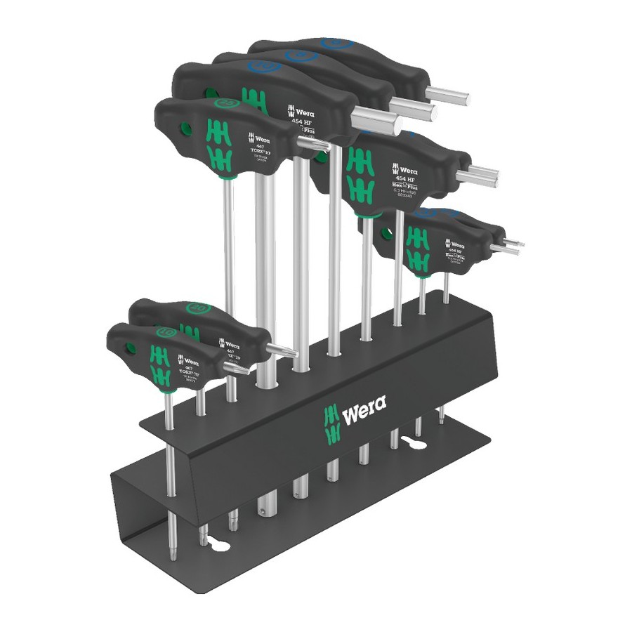 ZESTAW WKRĘTAKÓW T HEX I TORX BICYCLE SET 6, 10 CZĘŚĆ 