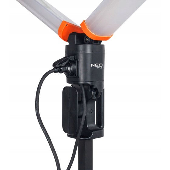 LAMPA PODWÓJNA NA STATYWIE 360 STOPNI 2X4300LM - 99-099.