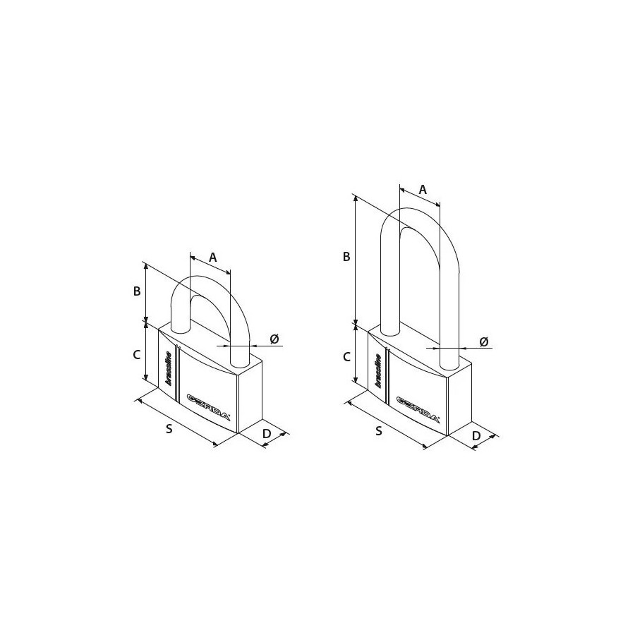 ZESTAW 2-TWINS KŁÓDEK MOSIĘŻNYCH BRASS LINE KMZ S30, BLISTER