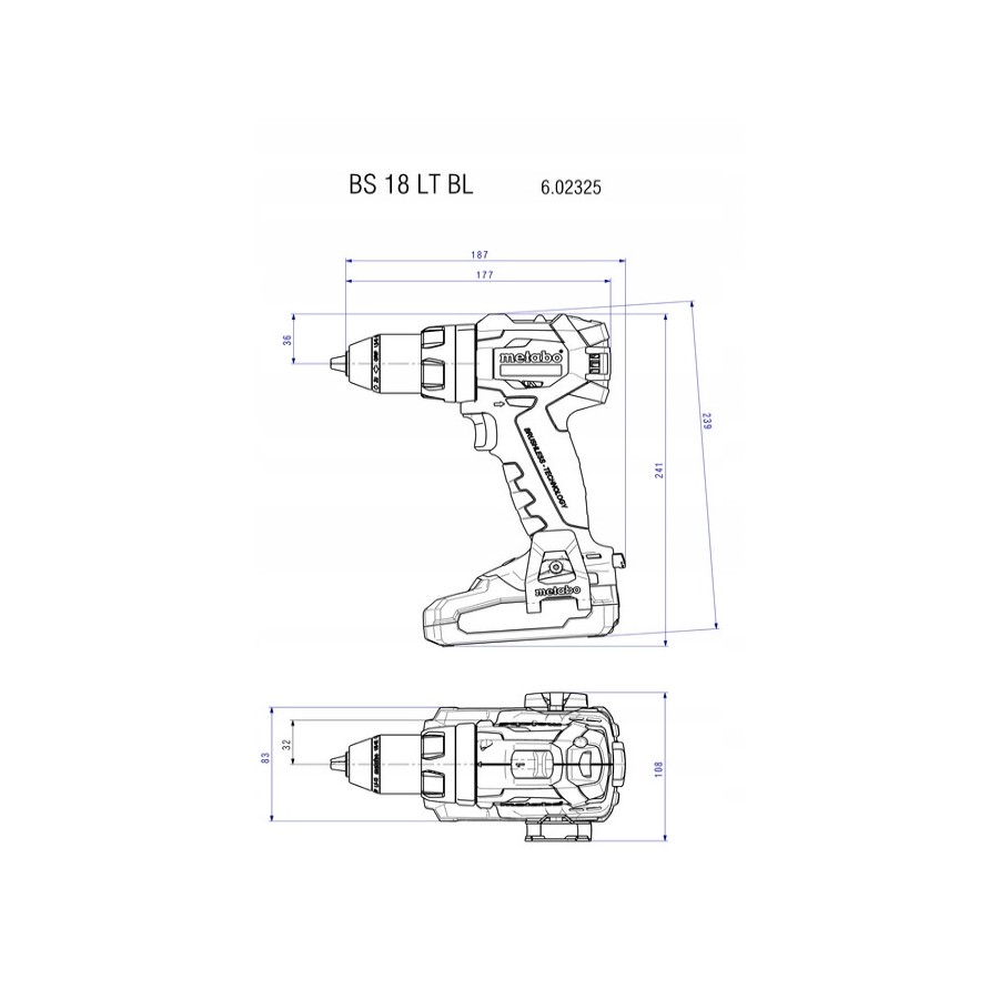 ZESTAW COMBO 18V BS 18 LT BL + SSD 18 LT 200 BL 2*5.2AH - 685196000.