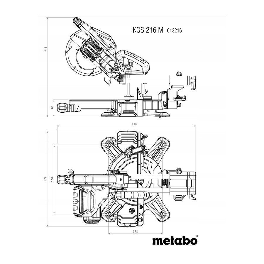 UKOŚNICA KGS 216 M - 613216000.