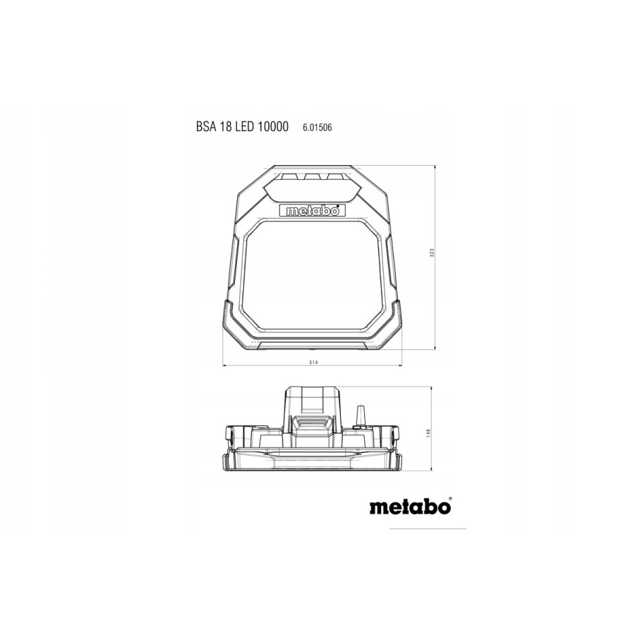 LAMPA BUDOWLANA BSA 18 LED 10000 - 601506850.