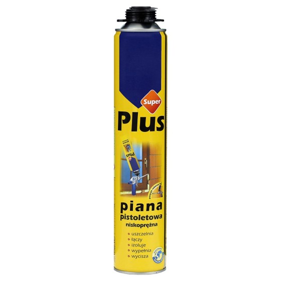 PIANKA PISTOLETOWA SUPER PLUS 750ML WIELOSEZONOWA 