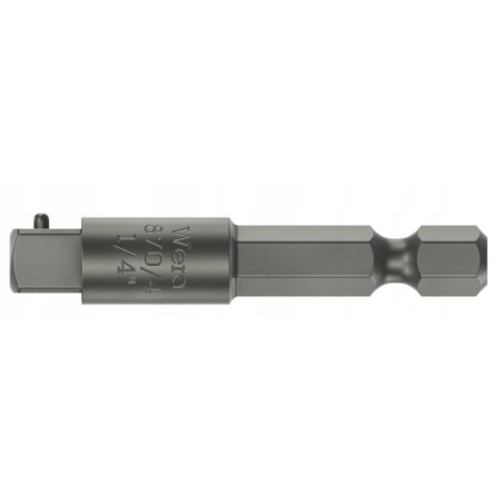 ADAPTER, HEX/KWADRAT 1/4'' 100MM, 870/4 - 05050210001.