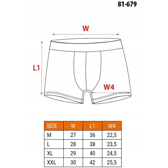 BOKSERKI BASIC 3-PACK ROZMIAR L - 81-679-L.