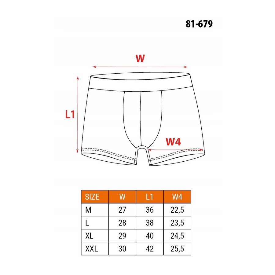 BOKSERKI BASIC 3-PACK ROZMIAR L - 81-679-L.