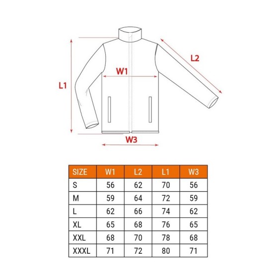 BLUZA ROBOCZA 2W1 ROZMIAR M - 81-311-M.