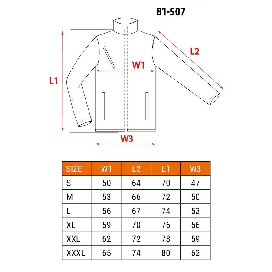 POLAR ROBOCZY PREMIUM CZARNY WZMOCNIENIA Z CORDURY ROZ.L - 81-507-L.