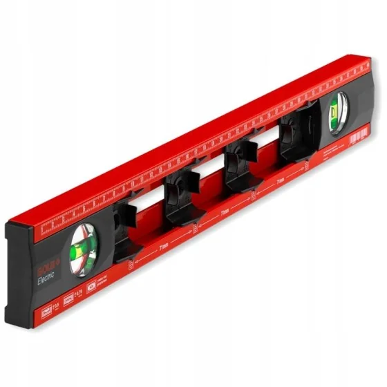 POZIOMICA WSKAŹNIK POZIOMU I PIONU ELECTRIC 40 CM - 69057101.